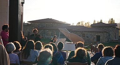 Müze için yapılan bestenin prömiyeri Beşpınar'da gerçekleşti