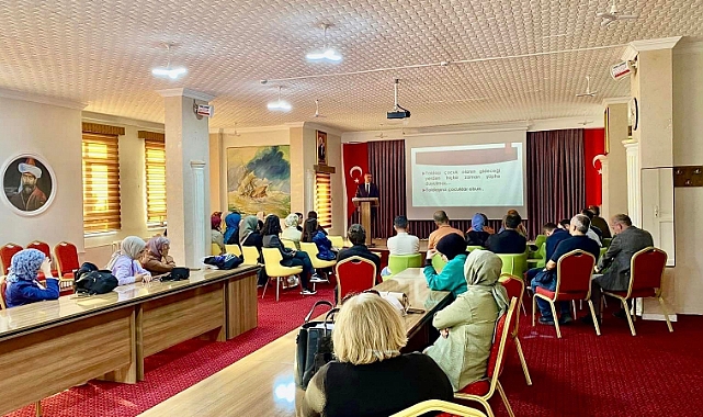 Öğretmenlere yeni öğretim programı anlatıldı