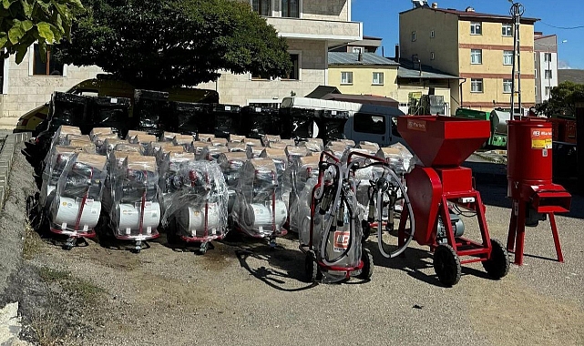 Tarım aletleri ücretsiz dağıtılacak