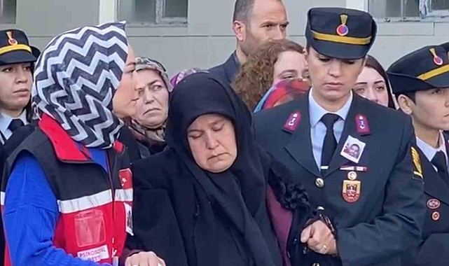 TUSAŞ saldırısında şehit olan taksi şoförünün naaşı askeri törenle hastaneden alındı