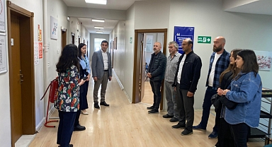 Yeşilay gazetecileri ağırladı