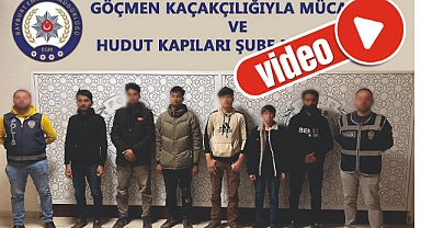 11 kaçak göçmen yakalandı!