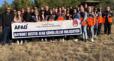 AFAD Gönüllüleri Buluşuyor programı gerçekleştirildi