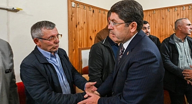 Bakan Tunç'tan Bayburt Çayırözü Derneğine taziye ziyareti