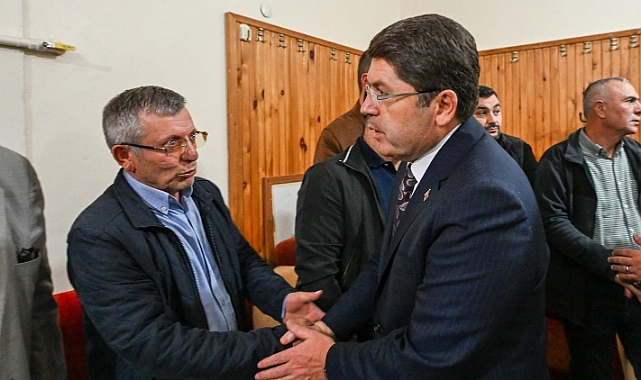 Bakan Tunç'tan Bayburt Çayırözü Derneğine taziye ziyareti