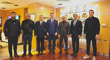 Baro Başkanı Yılmaz’dan TBB ziyareti