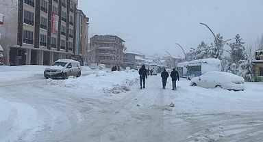Bayburt'ta hayat durma noktasına geldi!