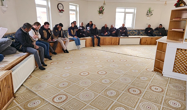 Bugün 9 köy ziyaret edildi