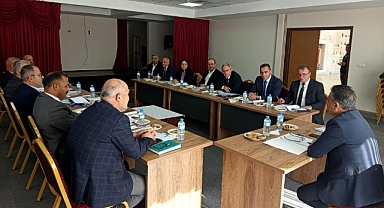 Eğitimi değerlendirme toplantısı yapıldı