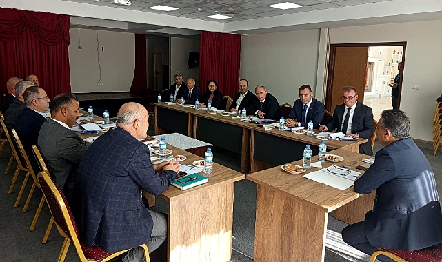 Eğitimi değerlendirme toplantısı yapıldı