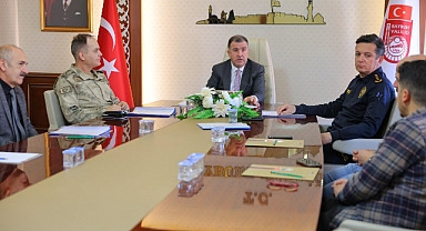 Ekim ayı asayiş olayları değerlendirildi