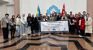 Kazakistan'da Bayburt'u temsil etti