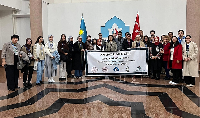 Kazakistan'da Bayburt'u temsil etti