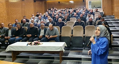 Muhtarlara içme suyu eğitimi