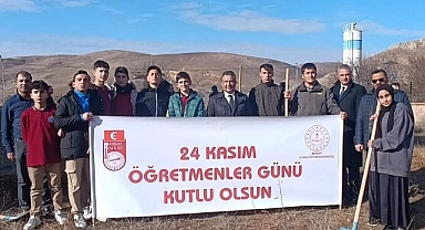 Fidanlar toprakla buluştu