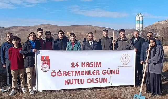 Fidanlar toprakla buluştu