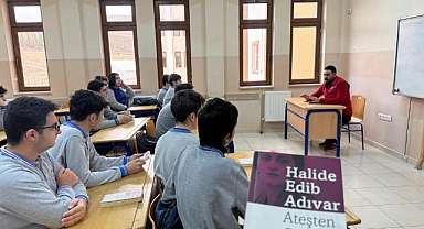 Öğrencilere sağlıklı yaşam ve kitap okuma alışkanlığı kazandırılıyor