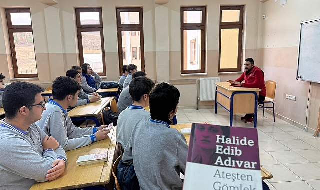 Öğrencilere sağlıklı yaşam ve kitap okuma alışkanlığı kazandırılıyor