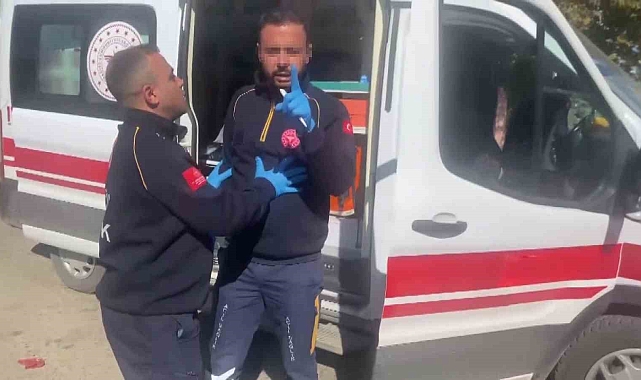 Sağlık çalışanı tehditler savurdu