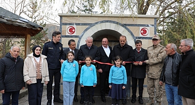 Şehit Ömer Halis Demir çeşmesi ve Taht köyü konağının açılışı yapıldı