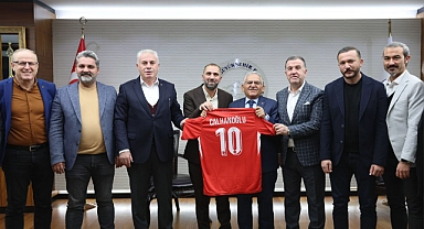 Vali Eldivan ve Başkan Memiş Kayseri’de