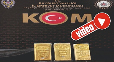 10 Milyon değerinde 3 Kilo altın yakalandı!