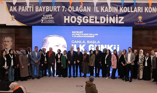 AK Parti Kadın Kolları kongresi yapıldı