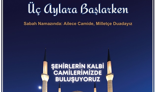 Bayburt İl Müftülüğü'nden 'Camilerimizde buluşuyoruz' çağrısı