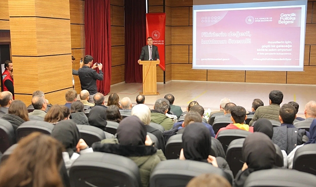 Bayburt'ta 'Gençlik Politika Belgesi Vizyon Çalıştayı' düzenlendi