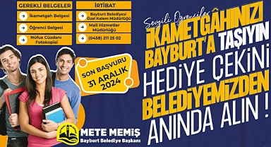 Belediyeden ikametgah kampanyası
