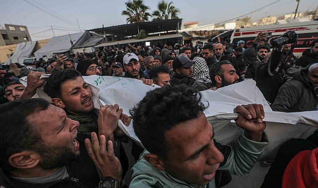 Gazze'de can kaybı 45 bin 399'a yükseldi