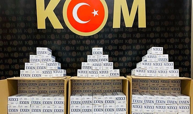 Gümüşhane'de 60 bin kaçak makaron ele geçirildi