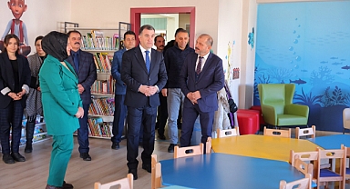 Kütüphane hizmete başladı