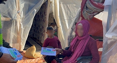 Öğretmenlerden Gazze’ye destek