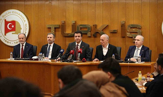 Saadet Partisi Genel Başkanı Arıkan, TÜRK-İŞ Başkanı Atalay'ı ziyaret etti