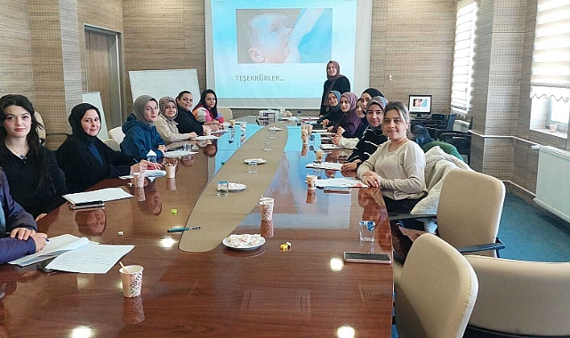 Sağlık çalışanlarına eğitim verildi