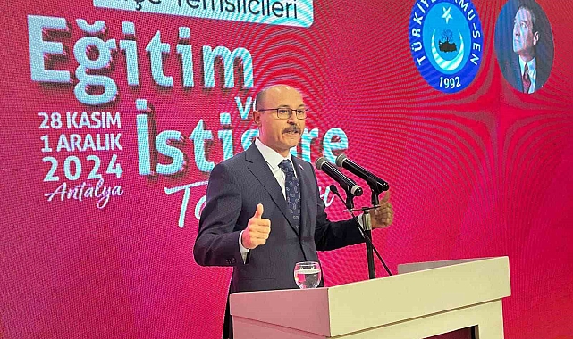 Türk Eğitim-Sen Genel Başkanı Geylan: "Konfederasyon ve sendikalar, maalesef çalışanlar adına değil, adeta işveren adına masaya oturuyor"