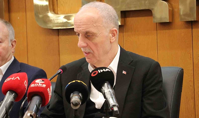 TÜRK-İŞ Başkanı Atalay: "Adil bir düzenleme yapılmadığı sürece TÜRK-İŞ olarak asgari ücret komisyonuna katılmayacağız"