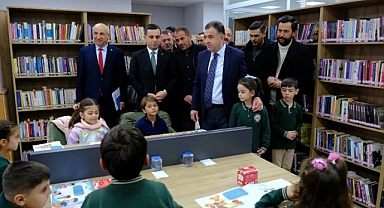 Yenilenen Halk Kütüphanesi’nin açılışı gerçekleşti