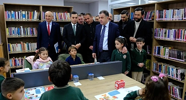 Yenilenen Halk Kütüphanesi’nin açılışı gerçekleşti