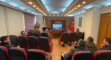 Bayburt esnafı bilgilendirildi