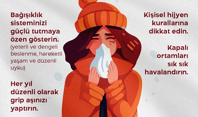 Bayburt İl Sağlık Müdürlüğü’nden grip konusunda bilgilendirme