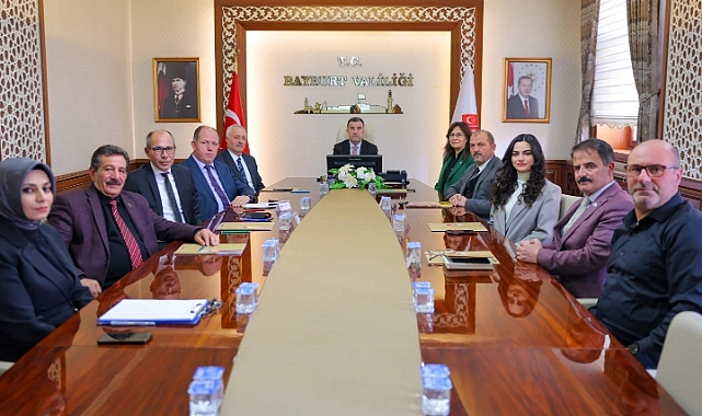 Bayburt’ta EMITT fuarının son hazırlık toplantısı yapıldı