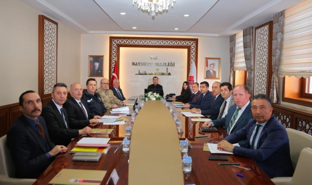 Bayburt'ta çocukların ve kadınların korunmasına yönelik yapılan çalışmalar toplantılarda ele alındı
