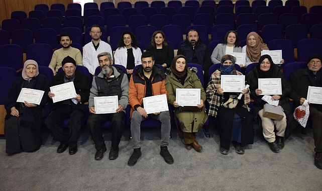 Diyabet okulu yeni yılın ilk mezunlarını verdi