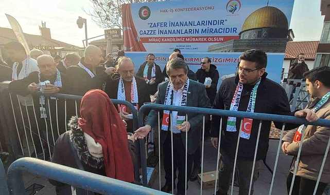 HAK-İŞ Filistin ve Kudüs Komitesi Başkanı Tanrıverdi: "Filistinli kardeşlerimizin yaşadığı ekonomik ve insani sıkıntılarının acilen giderilmesini istiyoruz"