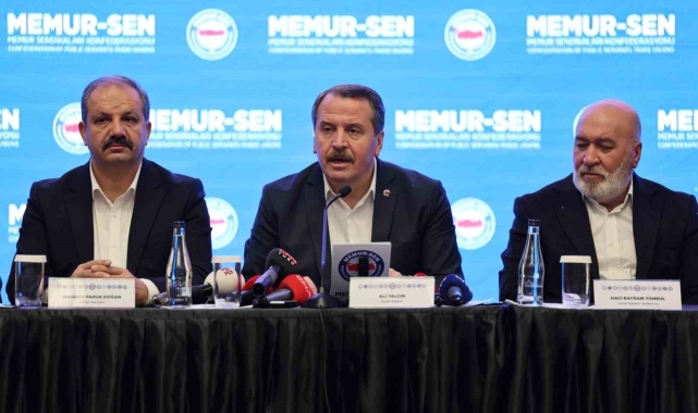 Memur-Sen Genel Başkanı Yalçın: "Bir an önce memur ve memur emeklisine refah payı verilmeli"
