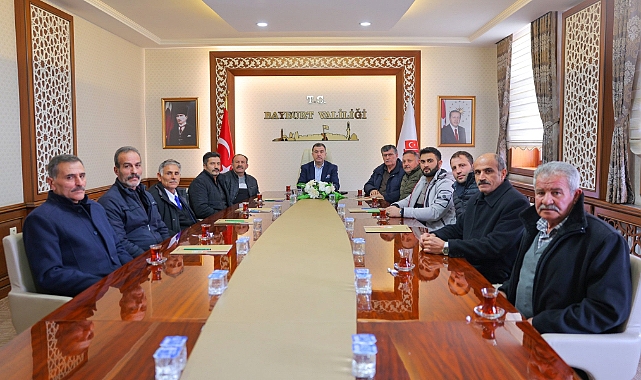 Muhtarlar Derneği’nden Vali Eldivan’a ziyaret