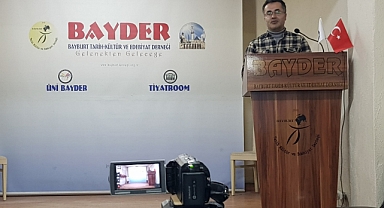 Tarihçi Erdem Saka, Bayburt’un 1514-1789 yıllarını anlattı