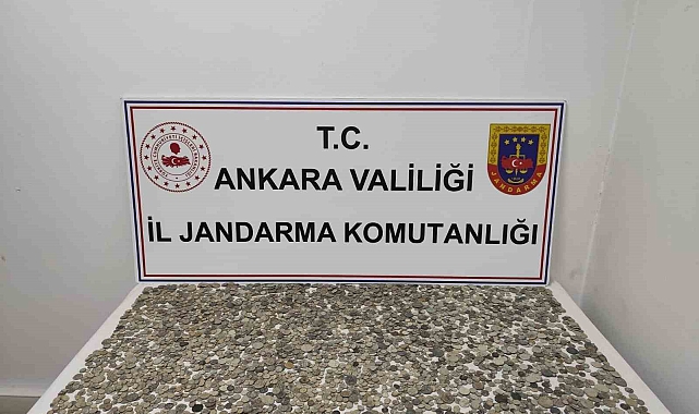 Ankara'da 3 milyon lira değerinde tarihi eserler ele geçirildi